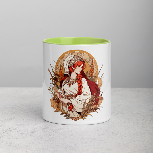 Demeter - Goddess of the Harvest and Fertility - Summer Harvest Green Sublimated Mug